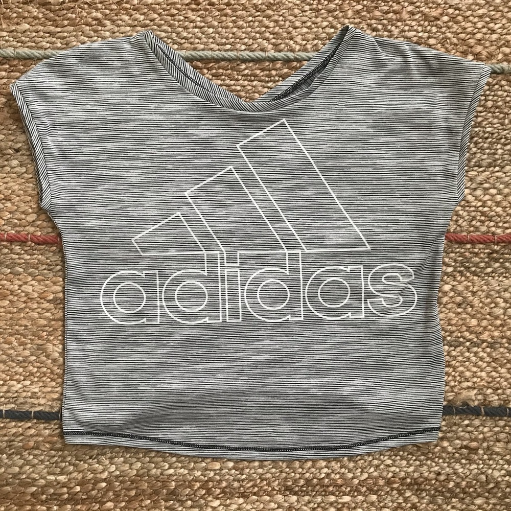 Adidas stripped tee